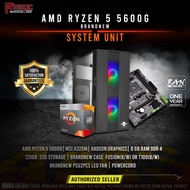 Brandnew System unit Amd A8 7680 |  Ryzen 5 5600G Ryzen 7 5700 G 8gb ram 120gb ssd powercord