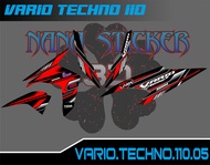 Striping VARIO TECHNO 110 - Stiker VARIO TECHNO 110 List Variasi Motor STICKER VARIO TECHNO CODE 05