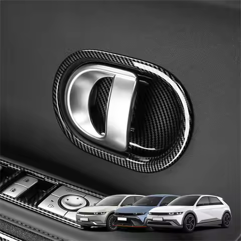 For Hyundai IONIQ 5 / IONIQ 5 N 2022-2025 Car Inner Door Handle Bowl Frame Trim Cover Interior Mould