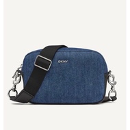 DKNY SENZA PANELED CAMERA BAG DENIM