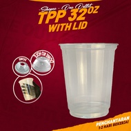 Brand: TPP Cup  Model: 32oz 1000ml L Cup  Dimension Cup + Lid: Փ 116 x 195 mm  Material: Polypropyle