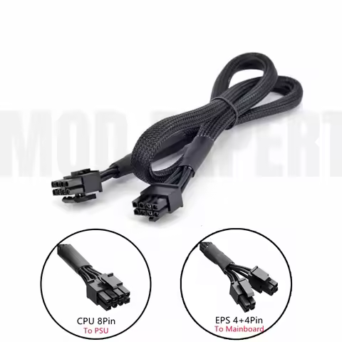 ATX/EPS12V CPU Power Cable for Corsair AX760i, AX860i, AX1200i, AX1500i Type 3 Modular Power, 8Pin t