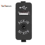 Car USB AUX In Plug Auxiliary Input Socket Adapter for     E81 E87 E90 F10 F12 E70 X4 X5 X6