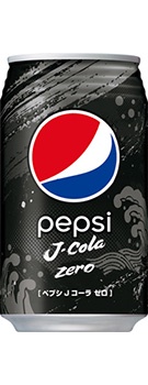 Suntory Pepsi J-Cola Zero 340 mL Cans (Pack of 24)