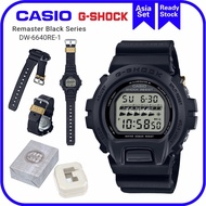 G SHOCK 40th Anniversary Remaster Black Series DW-6640RE-1DR / DW-6640RE-1 / DW-6640RE