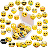 28PCS Emoji Fridge Magnets Refrigerator Funny Fridge Magnets Cute Magnets For Whiteboard Locker Deco