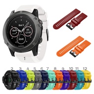 for Garmin Fenix 5X/Fenix 3/Fenix 3 HR Band Easy Fit Bands Soft Silicone Watch Strap