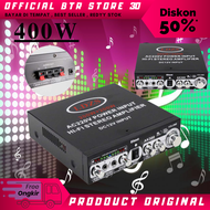 MURAH COD Audio Bluetooth Amplifier KTV Karaoke 400W / Amplifier bluetooth power bass murah board mo