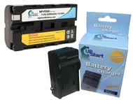 Replacement NP-F550 Battery and Charger for Sony NEX-FS700, NEX-FS100, HXR-NX5E, HVR-HD1000E, HDR-FX