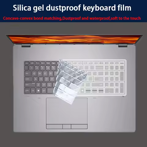 For HP ZBook Fury G1i 18 silicone keyboard film 18-inch laptop tempered film HD film matte film anti