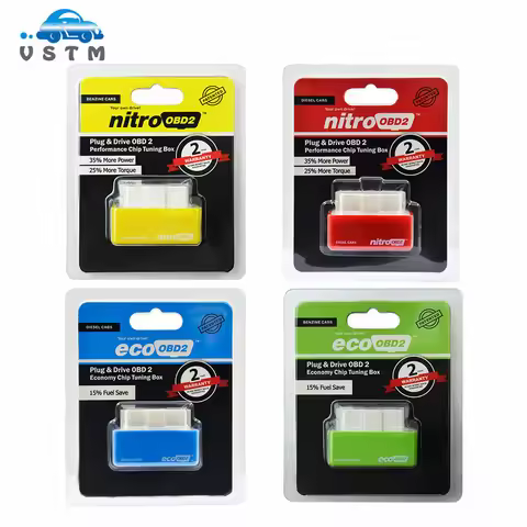 15% Fuel Saver Nitro ECO OBD2 Performance Chip Tuning Box More Power Torque Nitro OBD 2 ECOOBD2 Benz