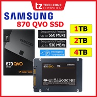 SAMSUNG 870 QVO SATA III 2.5" SSD (2TB/8TB) - MZ-77Q2T0B, MZ-77Q8T0BW - Local Samsung 3 Yrs Warranty