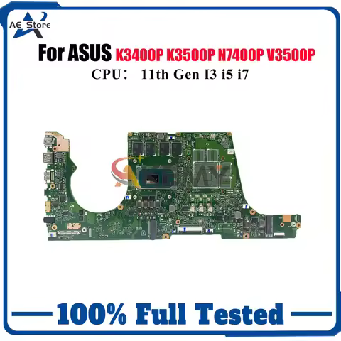 X7400PA Laptop Motherboard For ASUS X7400PC X7400PE V3400P X7400P K3400P K3500P N7400P V3500P Mainbo