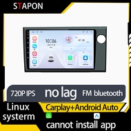 STAPON 9inch for honda brv linux mp5 with carplay android auto fm 1280x720p ips screen mirror link t