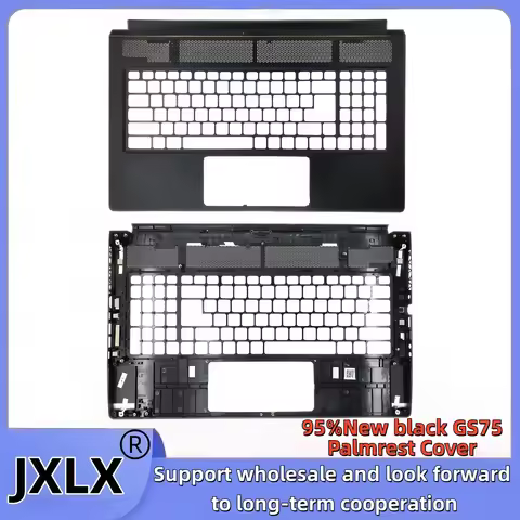 JXLX®New For MSI Creator P75 GS75 MS-17G1 MS-17G2 MS-17G3 Laptop Upper Case Palmrest Cover /Bottom B