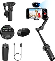 Gimbal Stabilizer for Smartphone,NO APP Tracking,20CM Extension Rod,Face & Object Tracking stabilize