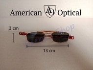 แว่นตา AO MAKE USA. รุ่น AO 042 (Chllenger sport)  แว่นตากันแดด แว่นตาวินเทจ แฟนชั่น แว่นตาผู้ชาย แว่นตาวัยรุ่น ของแท้