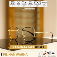 Wide Iron Reading Glasses Plus Lens +100 +125 +150 +175 +200 +225 +250 +275 +300