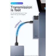 Baseus Cahub-L0G 7 In 1 Hub Thunderbolt C Plus Pro