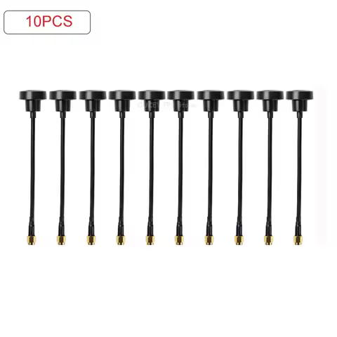 10PCS Pagoda PRO 150mm 5.8GHz 3dBi Omni FPV Antenna RHCP SMA for RC Freestyle FPV Racing Drone VTX G