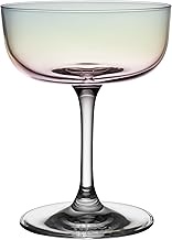 like. by Villeroy & Boch Like Pearl Champagne/Dessert Coupe, Set of 2, Crystal Glass with Pearl Colo
