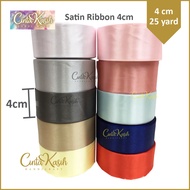 Satin Ribbon 4cm Colorful Ribbon