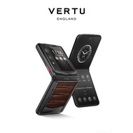 Vertu | โทรศัพท์ AI ควอนตัมพับได้ หนังcodileสีอเมทิส