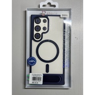 Samsung S24 Ultra Case Magsafe Kickstand Metal Brushed