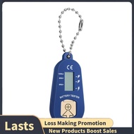 Button Battery Tester, Keychain Pocket Portable and  Battery Tester to Check Remaining Battery Power