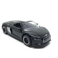Majorette Audi R8 Spyder-Black Color /Wheels D6CSBCL /scale 1/58 (3 inches) no Package