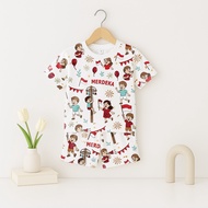 Outbox Fashion 1.1 NEW YEAR INDONESIAN AUGUST CHILDREN'S SUIT PRINTING
