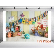 Canvas painting 1m5x2m - Baby photo backdrop 105