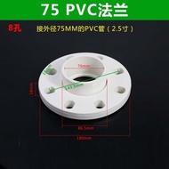 PVC flange sheet full plastic flange joint 25324050637590110160 water pipe fittings