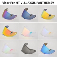 Visor For MT-V-31 AXXIS HAWK EVO SV PANTHER SV Motorcycle Helmet Shield Anti-UV Casco Moto Accesorio
