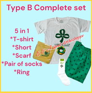 5in1 GSP Girl Scout Uniform Type B Complete set for kids girl