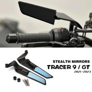 For YAMAHA Tracer 9 GT Accessories Stealth Mirrors Tracer9 Motorcycle Adjustable Winglets Tracer9 Tr