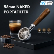 Bottomless Naked Portafilter Stainless Steel 58mm