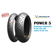 TAYAR MICHELIN POWER 5 SPORT TUBELESS TYRE 120/70-17, 160/60-17, 180/55-17, 190/50-17, 190/55-17, 200/55-17