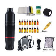 เครื่องสักชุด 3 in 1 เครื่องสักปากกาโรตารี่