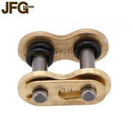[Ready Stock] 525 HV O Ring Chain Split Link Gold For Chain Motorcycle  chain chain link did motorcy