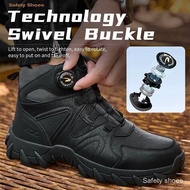 Size 47 48 Safety Boots Men Women Steel Toe Work Boots Indestructible Anti smashing Anti puncture Sa