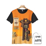 Super Bear Adventure T-Shirt for Kids and Adults with 3D Printing LP3D-A672