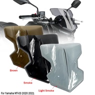 3Colors Motorcycle Windshield Wind Deflector Windscreen For Yamaha MT-03 MT03 MT 03 2020 2021 Access