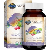 GardenOrganicsPrenatalMultivitaminwithFolate,B6,B12,D3&Iron–PrenatalVitaminsforWomenwithEnergyMetabo