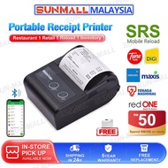 Thermal Printer Receipt Printer Mini Wireless Bluetooth 58mm Mini POS Restaurant Retail Cafe