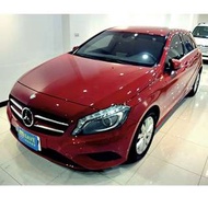 2013 賓士A180 1.6 紅色 (1千km) 僅98.8萬車況優質 PS.老闆不在家 全部隨便賣!!