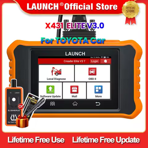 2026 New LAUNCH X431 ELITE V3.0 for TOYOTA Car OBD2 Scanner Bi-Directional Diagnostic Tools All Syst