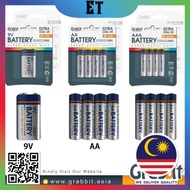 Grabbit 1.5V Super Heavy Duty Battery ( AA / AAA)/ Bateri Tugas Berat Super 1.5V Grabbit/Grabbit 1.5