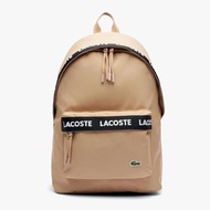 LACOSTE Neocroc Backpack Original Tas Ransel Unisex - Brown