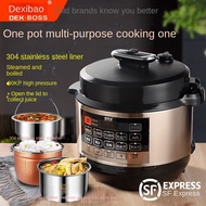 Dex. Boss Dexibao 304 Stainless Steel Electric Pressure Cooker 5l6 Liter Smart Household Pressure Cooker Rice Cookers Flagship Store
